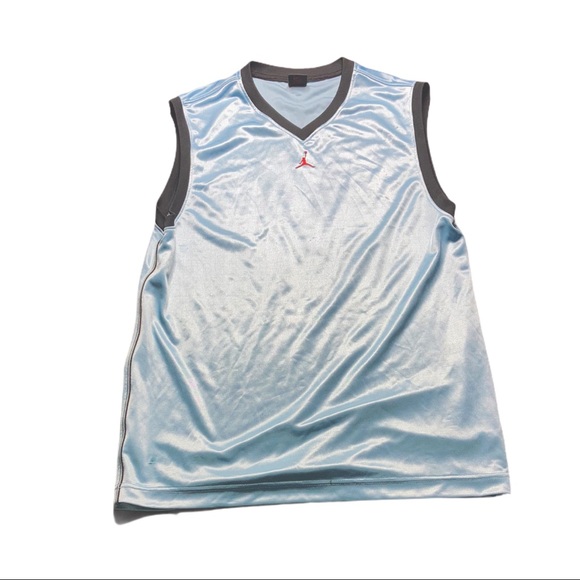 light blue jordan jersey